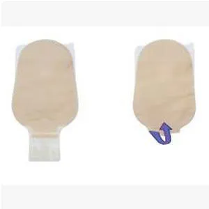 1Pc Drain Pouch w/Microderm Washer & Filter, 1 1/4" Stoma, Press & Seal