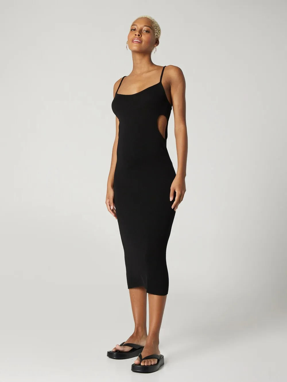 A Lot Less Kora dress, black