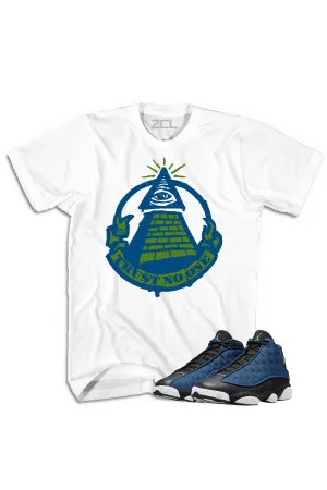 Air Jordan 13 "Trust No One" Tee Brave Blue