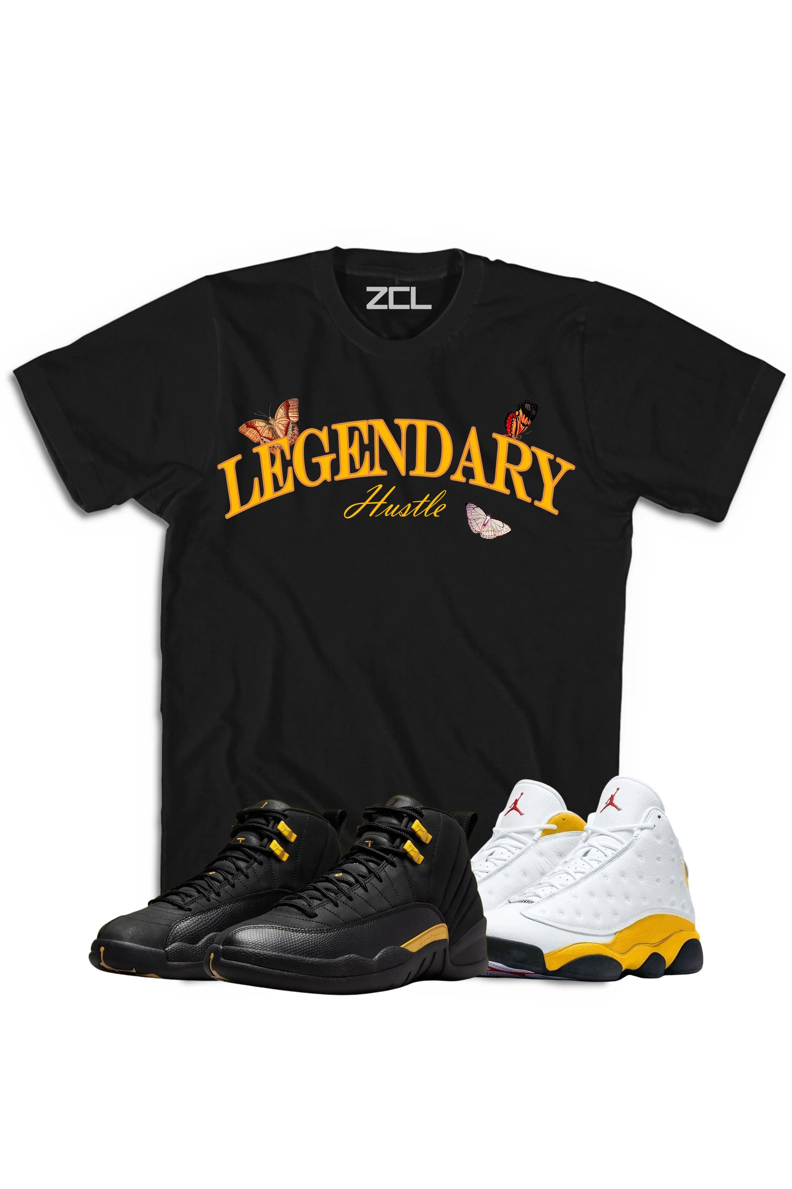 Air Jordan "Legendary" Tee Black Taxi / Del Sol