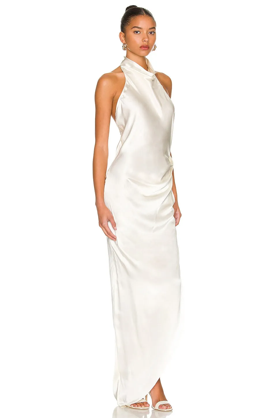 Amanda Uprichard X REVOLVE Samba Gown Dress, Ivory