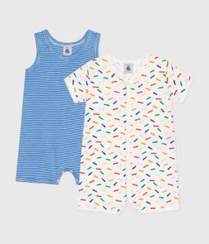 Baby Cotton One-Piece - 2-Pack