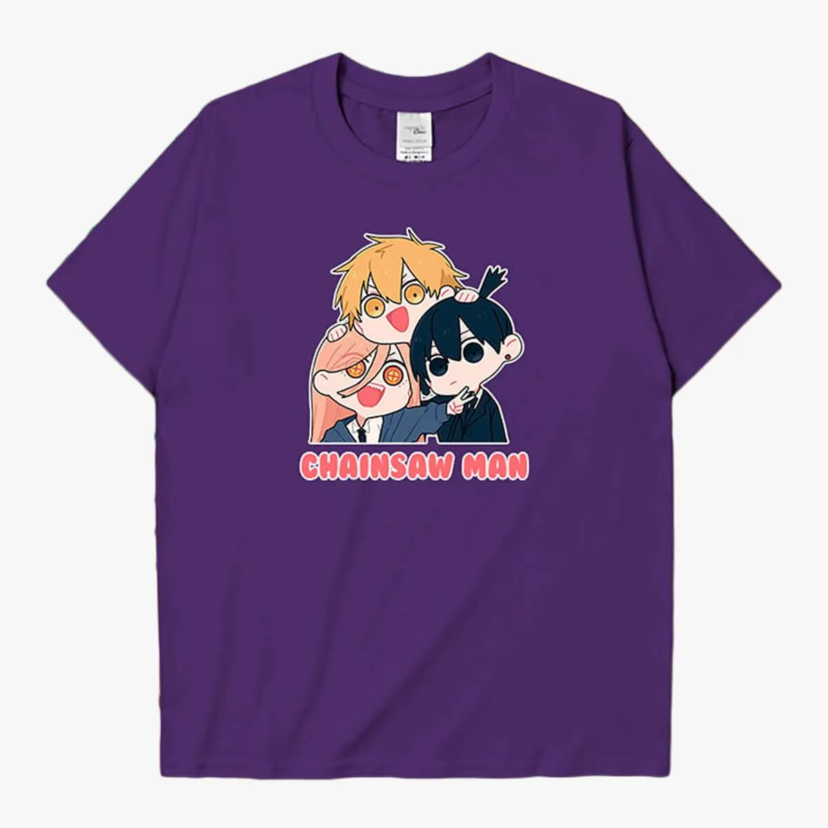 benpaolv Chainsaw Man Power Denji Aki Kawaii T-Shirt