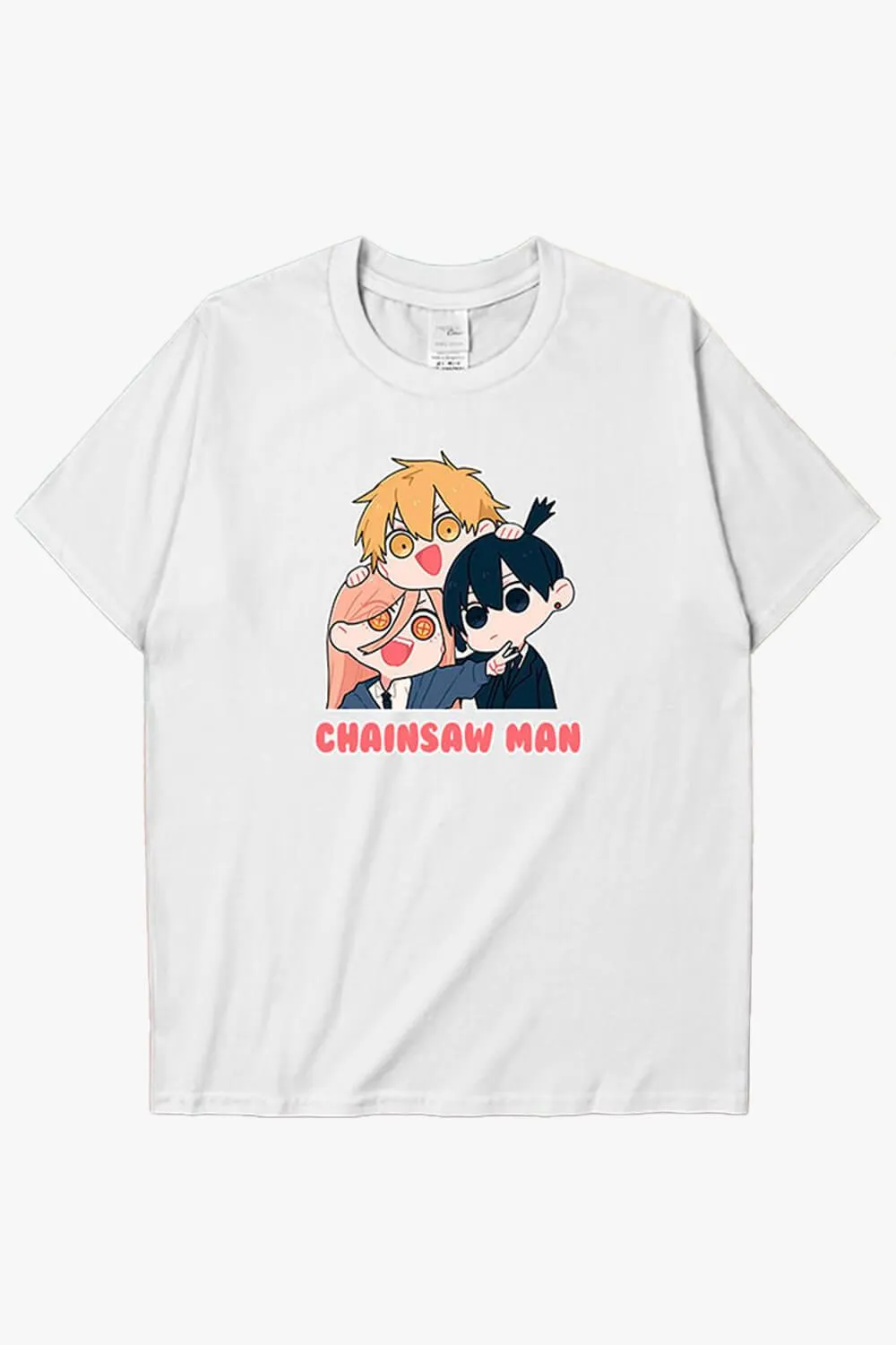 benpaolv Chainsaw Man Power Denji Aki Kawaii T-Shirt