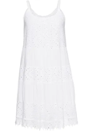 Bodyflirt lace dress, white