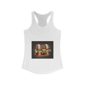 Bone Chest Women's Ideal Racerback Tank