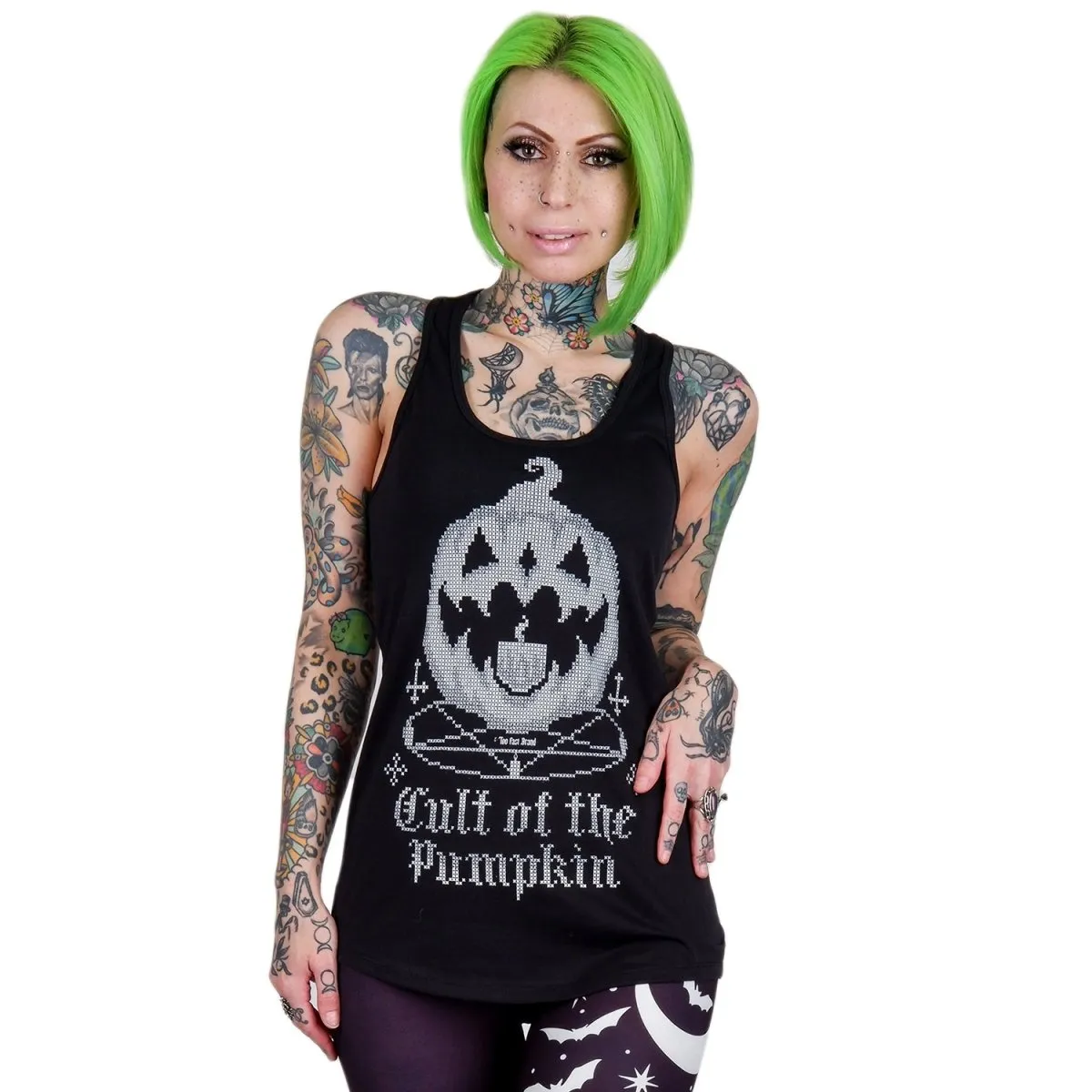 Cult Of The Pumpkin Racerback Tank Top