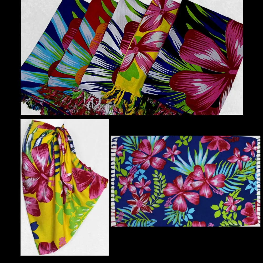 Floral Tropical Sarongs