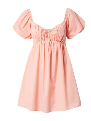 Hollister summer dress, coral