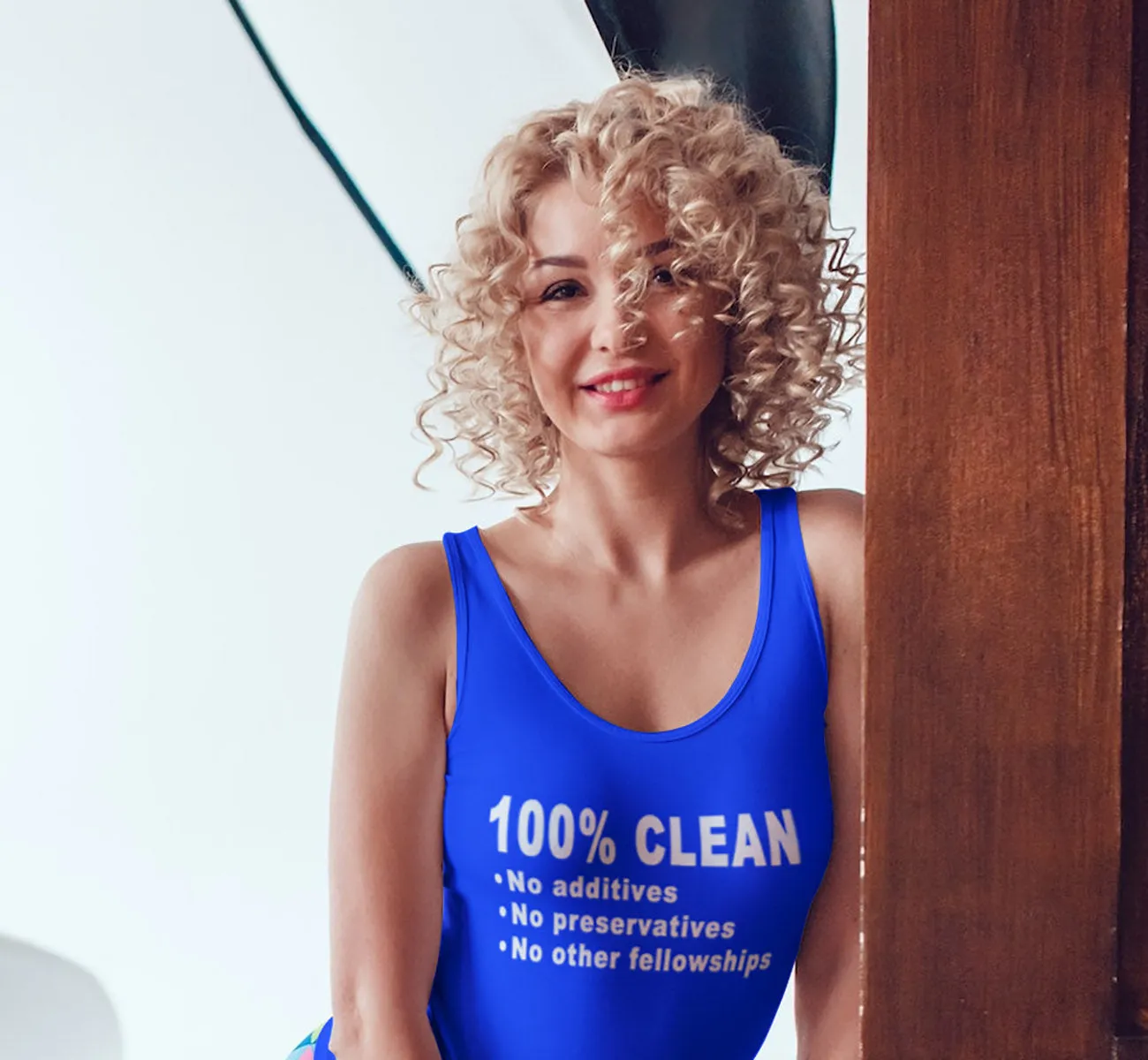 ltt- 100 percent Clean Ladies Tank Tops