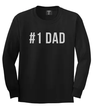 Number 1 One Dad Long Sleeve T-Shirt