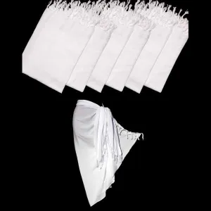 Plain White Sarongs