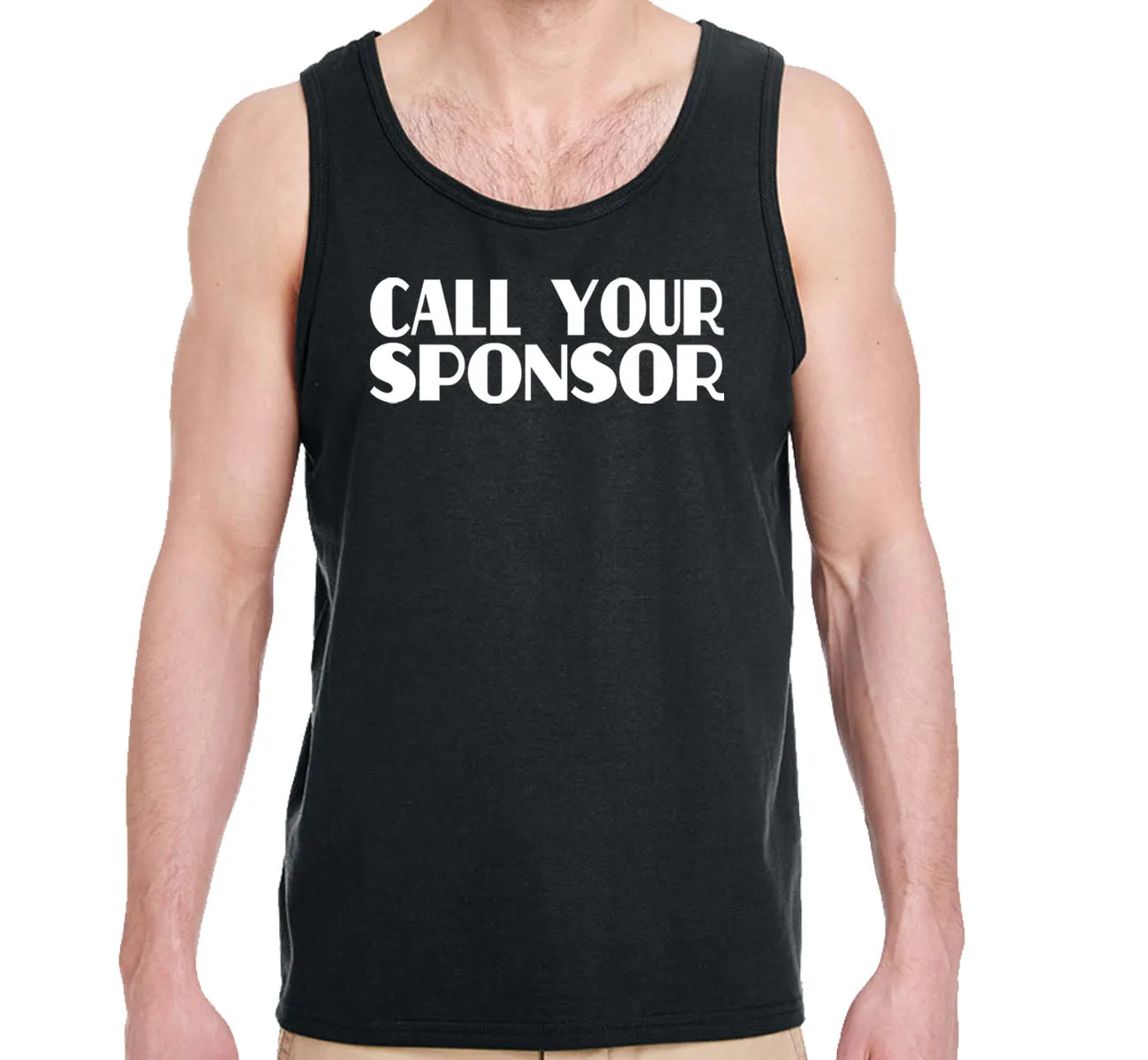 utt- Call Your Sponsor Unisex Tank Tops