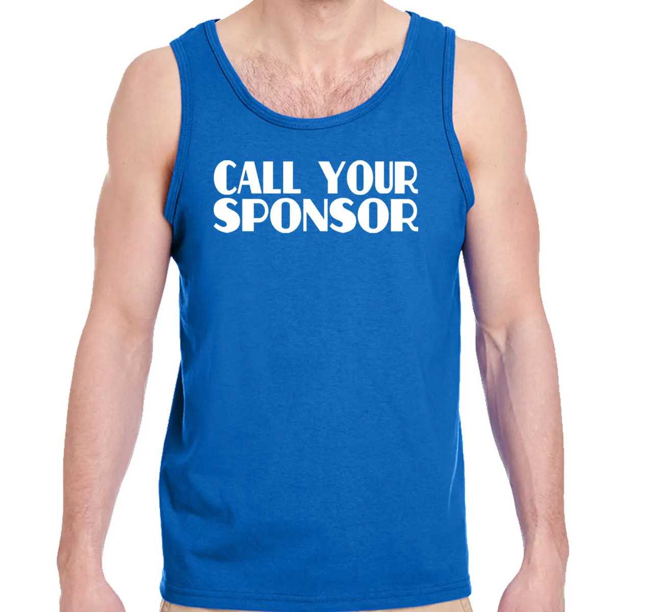 utt- Call Your Sponsor Unisex Tank Tops