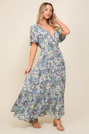 Where Flowers Bloom Maxi Dress