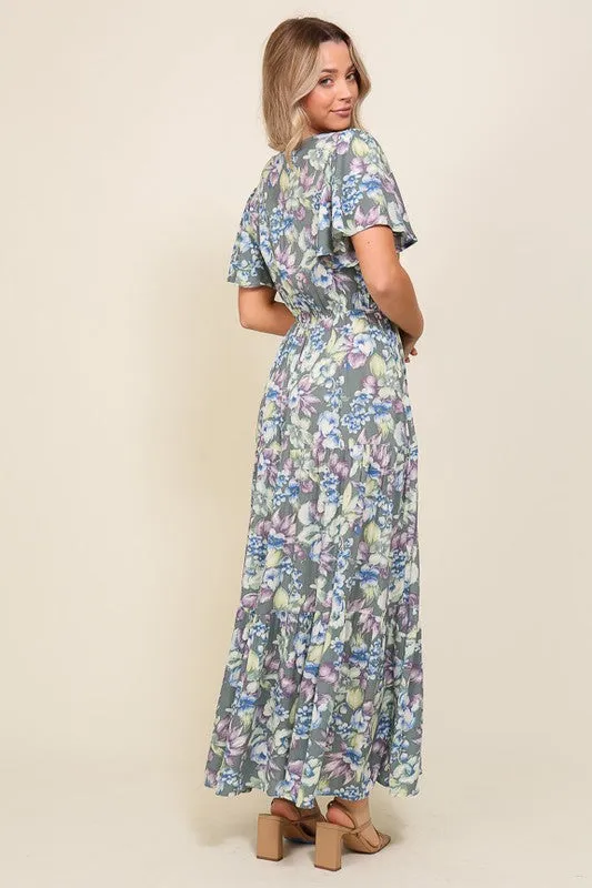 Where Flowers Bloom Maxi Dress