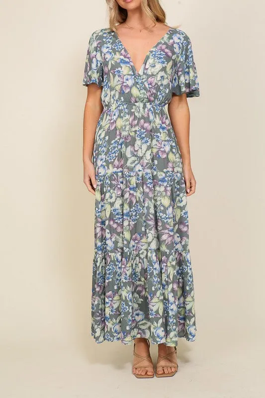 Where Flowers Bloom Maxi Dress