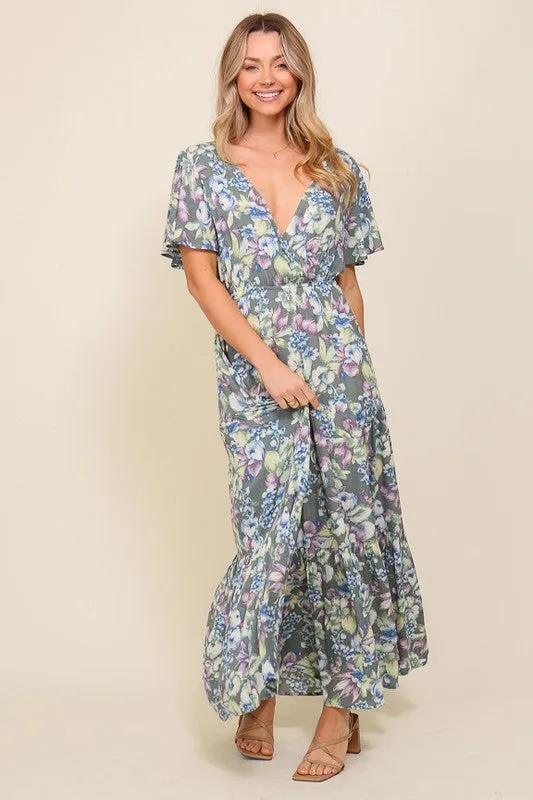 Where Flowers Bloom Maxi Dress